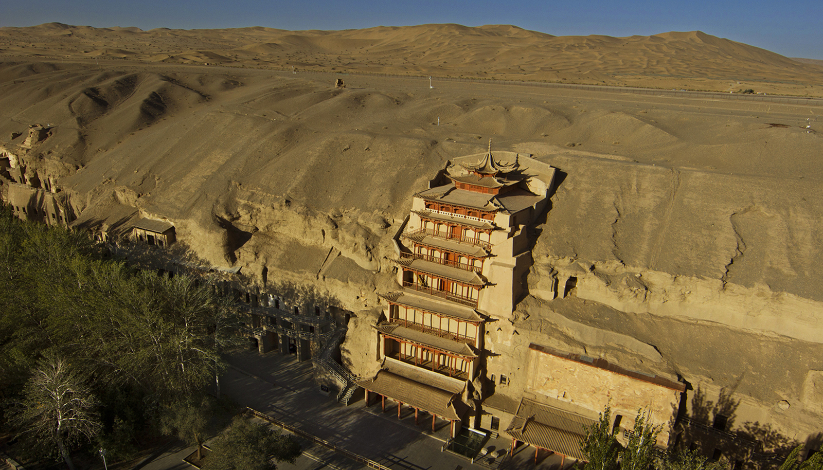 甘肃古城风情街景一瞥